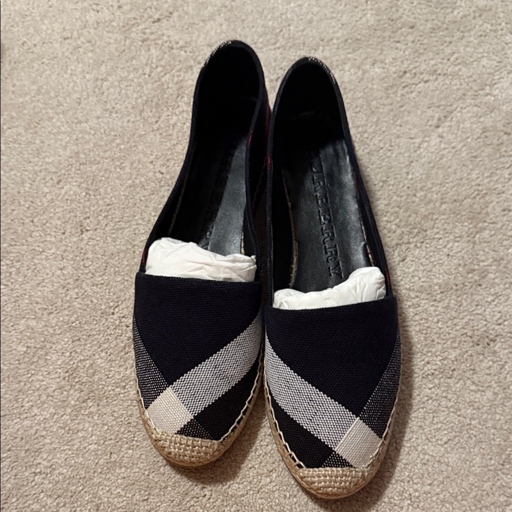 Burberry Women's Checkered Espadrilles